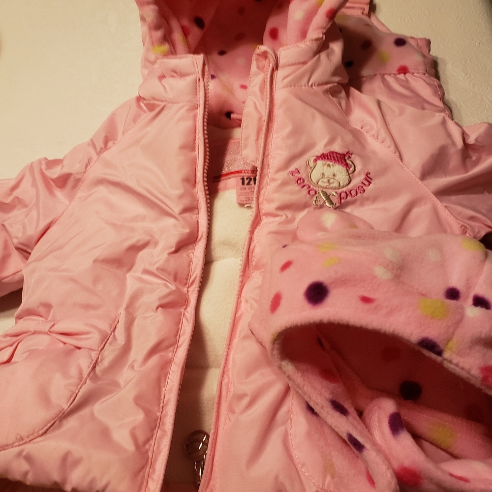 NWT 12 MONTH SNOW SUIT PINK - Picture 9 of 9